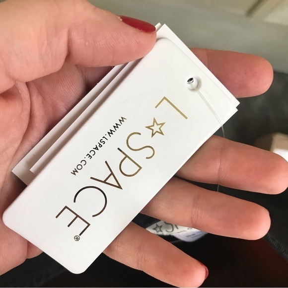 NWT L Space Jesse Dress in Black - Picture 9 of 10